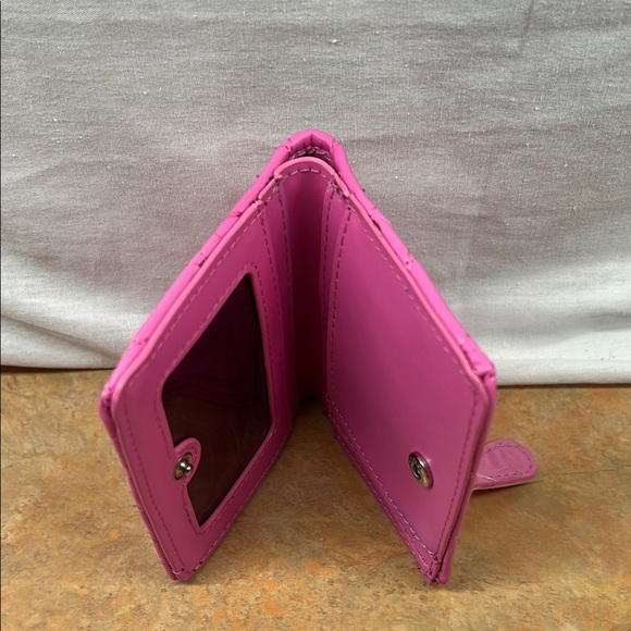 Luv Betsey Vibrant Pink Heart Wallet - Picture 5 of 6